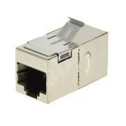 Złącze panelowe CAT5E STP 8p8c RJ45/RJ45