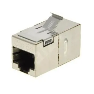 Złącze panelowe CAT5E STP 8p8c RJ45/RJ45 Złącze panelowe CAT5E STP 8p8c RJ45/RJ45