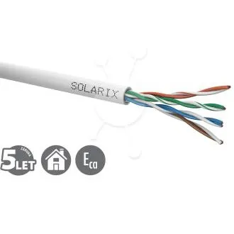 Kabel instalacyjny Solarix CAT5E UTP PVC Eca 500m/box SXKD-5E-UTP-PVC