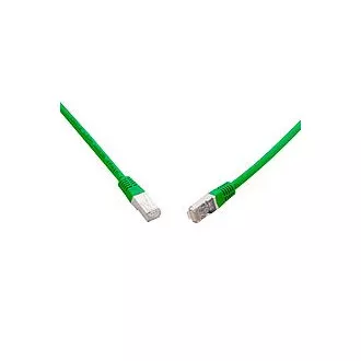 SOLARIX 10G kabel krosowy CAT6A SFTP LSOH 7m, zielony SOLARIX 10G kabel krosowy CAT6A SFTP LSOH 7m, zielony