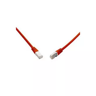 SOLARIX 10G kabel krosowy CAT6A SFTP LSOH 2m, czerwony SOLARIX 10G kabel krosowy CAT6A SFTP LSOH 2m, czerwony