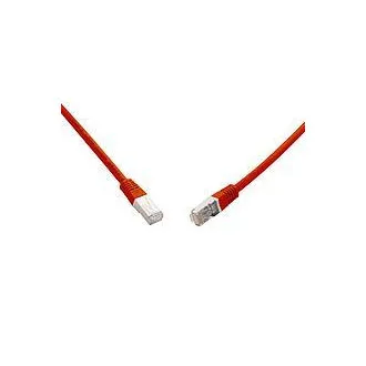 SOLARIX 10G kabel krosowy CAT6A SFTP LSOH 2m, czerwony SOLARIX 10G kabel krosowy CAT6A SFTP LSOH 2m, czerwony