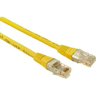 SOLARIX kabel krosowy CAT5E UTP PVC 5m żółty SOLARIX kabel krosowy CAT5E UTP PVC 5m żółty