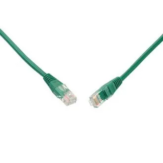 SOLARIX kabel krosowy CAT5E UTP PVC 1m zielony nieplączący się SOLARIX kabel krosowy CAT5E UTP PVC 1m zielony nieplączący się