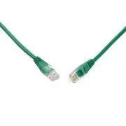 SOLARIX kabel krosowy CAT5E UTP PVC 3m zielony nieplączący się