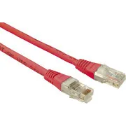 SOLARIX kabel krosowy CAT5E UTP PVC 1m czerwony