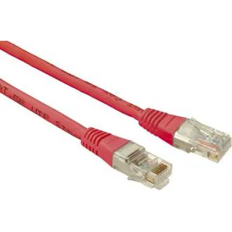 SOLARIX kabel krosowy CAT5E UTP PVC 3m czerwony SOLARIX kabel krosowy CAT5E UTP PVC 3m czerwony