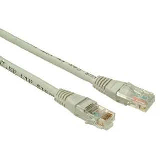 SOLARIX kabel krosowy CAT6 UTP PVC 5m szary nieplączący się SOLARIX kabel krosowy CAT6 UTP PVC 5m szary nieplączący się