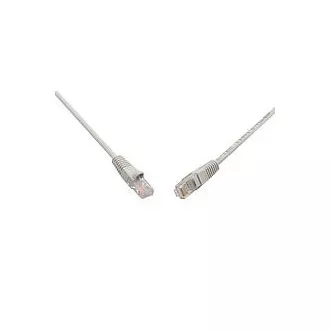 SOLARIX kabel krosowy CAT6 UTP PVC 3m szary odporny na zaczepy