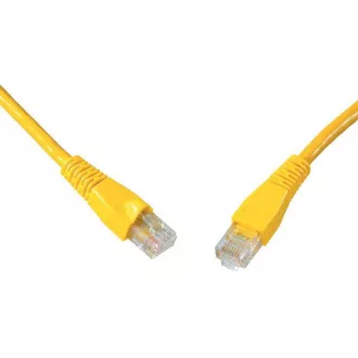 SOLARIX kabel krosowy CAT6 UTP PVC 7m żółty odporny na zaczepy