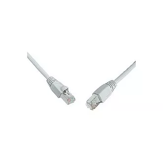SOLARIX kabel krosowy CAT5E SFTP PVC 5m szary odporny na zaczepy