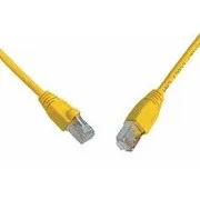 SOLARIX kabel krosowy CAT5E SFTP PVC 0,5m żółty