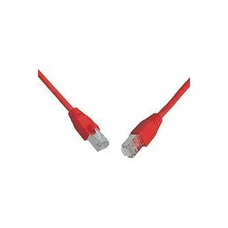 SOLARIX kabel krosowy CAT5E SFTP PVC 2m czerwony SOLARIX kabel krosowy CAT5E SFTP PVC 2m czerwony