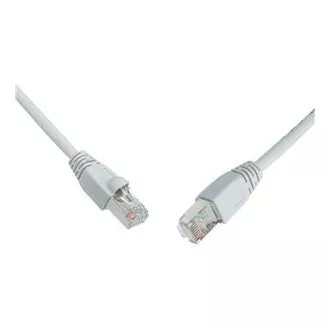 SOLARIX kabel krosowy CAT6 SFTP PVC 10m szary odporny na zaczepy