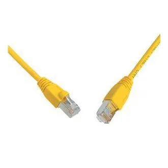 SOLARIX kabel krosowy CAT6 SFTP PVC 0,5m żółty