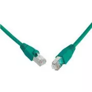 SOLARIX kabel krosowy CAT6 SFTP PVC 0,5m zielony