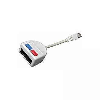 Komputer (10BaseT)/telefon 2 x RJ45 Komputer (10BaseT)/telefon 2 x RJ45