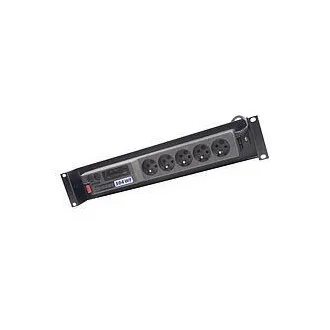Panel zasilania ACAR A-504, 3 m, 5 pozycji, zabezpieczenie nadprądowe, szafa rack 19" Panel zasilania ACAR A-504, 3 m, 5 pozycji, zabezpieczenie nadprądowe, szafa rack 19"