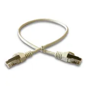DATACOM Patch cord S/FTP CAT6A 0,5m szary