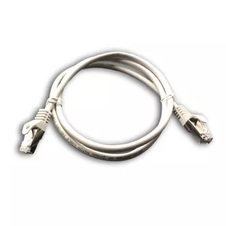 DATACOM Kabel krosowy S/FTP CAT6A 1m szary DATACOM Kabel krosowy S/FTP CAT6A 1m szary