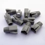 Zaślepka DATACOM do RJ45 (CAT6A, CAT7) szara (10szt)