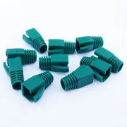 Zaślepka DATACOM do RJ45 (CAT6A, CAT7) zielona (10szt)