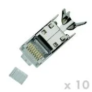 Złącze DATACOM RJ45 STP CAT7(6A) przewód 8p8c (10szt)