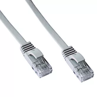 DATACOM Patch cord UTP CAT6 0,5m szary płaski FLAT