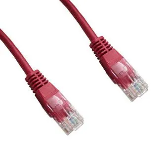 DATACOM Patch cord UTP CAT6 0,25m czerwony