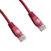 DATACOM Patch cord UTP CAT6 0,25m czerwony