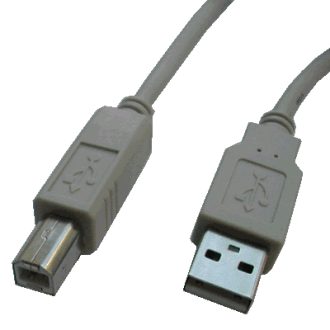 Kabel DATACOM USB 2.0 3m A-B (do drukarek)