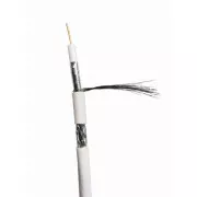 Kabel koncentryczny RG-6 75ohm 100 m (6,5 mm/1,0 mm)