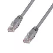 DATACOM Kabel krosowy 1,5m UTP, CAT5E, RJ45 szary