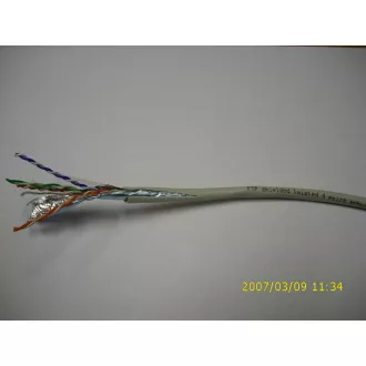 Kabel DATACOM FTP Cat5e PVC 305m (drut) szary