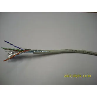 Kabel DATACOM FTP Cat5e PVC 305m (drut) szary Kabel DATACOM FTP Cat5e PVC 305m (drut) szary