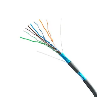 DATACOM FTP Kabel PVC Cat5e 100m (drut) szary DATACOM FTP Kabel PVC Cat5e 100m (drut) szary