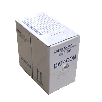 DATACOM Kabel UTP Cat5e PVC 305m (kabel) czarny DATACOM Kabel UTP Cat5e PVC 305m (kabel) czarny