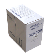 DATACOM Kabel UTP Cat5e PVC 305m (drut) zielony