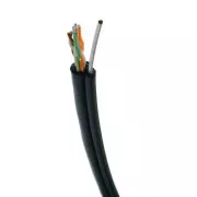 DATACOM Przewód UTP Cat5e 100m samonośny OUTDOOR blk