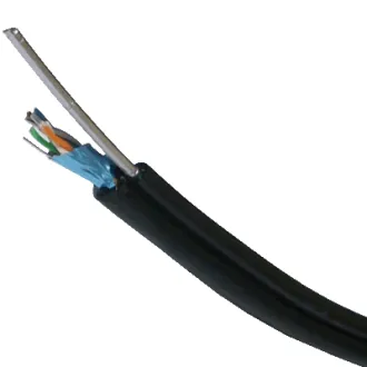 DATACOM Przewód FTP Cat5e 305m samonośny OUTDOOR blk DATACOM Przewód FTP Cat5e 305m samonośny OUTDOOR blk