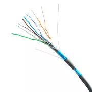 DATACOM Przewód FTP CAT5E LSOH, Eca 100m szary