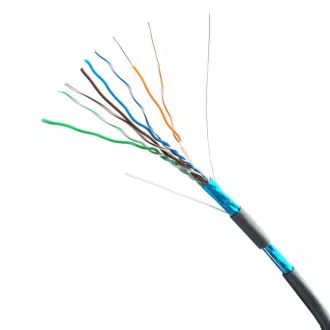 DATACOM Przewód FTP CAT5E LSOH, Eca 100m szary