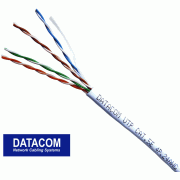 DATACOM Kabel UTP Cat5e PVC 305m (drut), biały