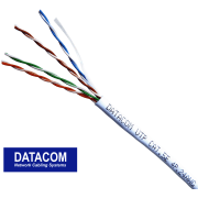 DATACOM Kabel UTP Cat5e PVC 305m (drut), biały