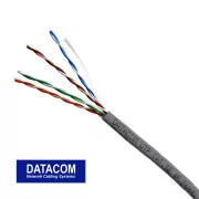 DATACOM Przewód UTP CAT5E PVC 50m szary