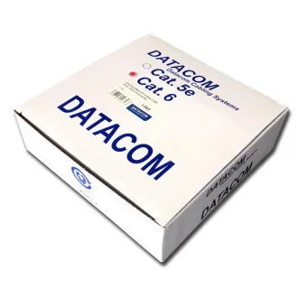 DATACOM UTP flex, Cat6 PVC, szary, 100m, kabel DATACOM UTP flex, Cat6 PVC, szary, 100m, kabel