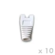 Zabezpieczenie DATACOM RJ45 z wycięciem BIAŁE (10szt)
