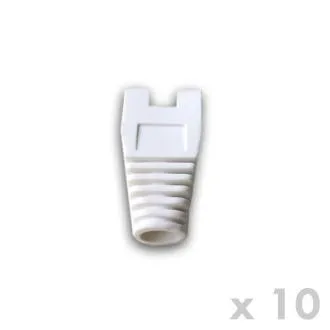 Zabezpieczenie DATACOM RJ45 z wycięciem BIAŁE (10szt) Zabezpieczenie DATACOM RJ45 z wycięciem BIAŁE (10szt)