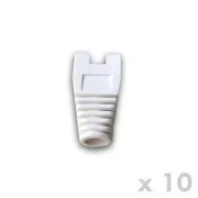 Zabezpieczenie DATACOM RJ45 z wycięciem BIAŁE (10szt)
