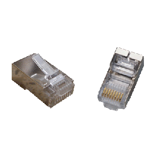 DATACOM RJ45 STP Cat5e 8p8c złącze 100 szt, do przewodu